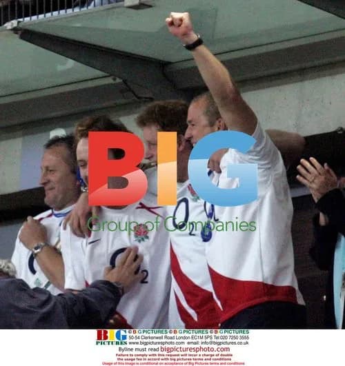 Prince Harry at England v France Rugby World Cup