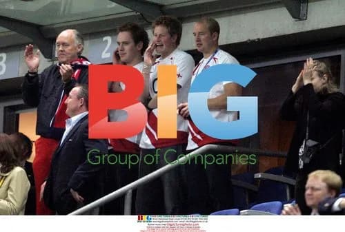 Prince Harry Celebrates England's Rugby World Cup Win