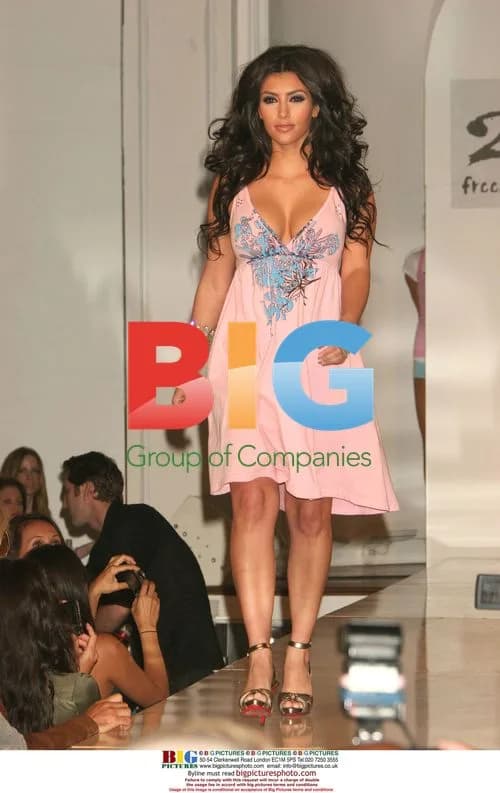 Kimberly Kardashian at Debut 2 B Free Show