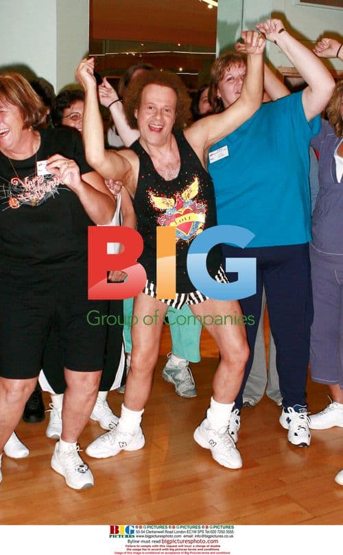 Richard Simmons at Slimmons Studio