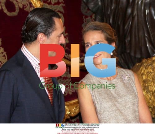 Jaime de Marichalar and Infanta Elena of Spain at Military Parade