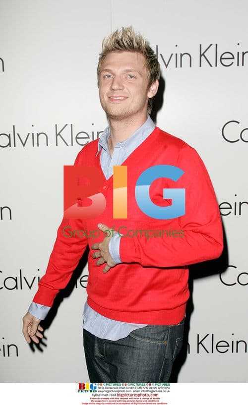 Backstreet Boys' Nick Carter at Martin Creed Party