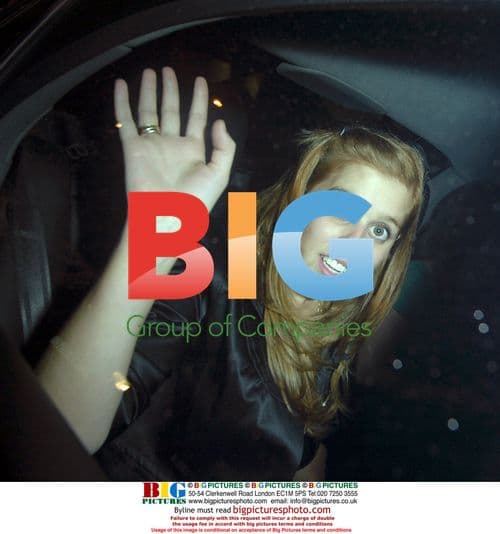 Princess Beatrice Leaving Birthday Party