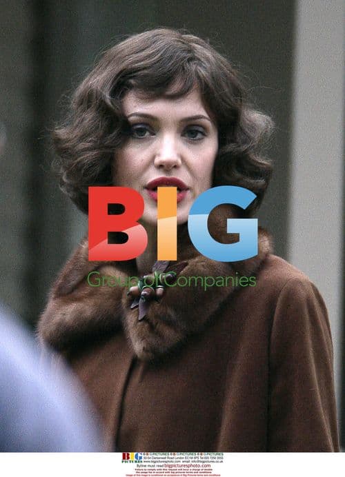 Angelina Jolie on set of The Changeling