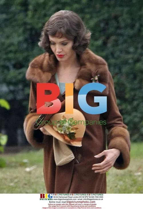 Angelina Jolie on the set of The Changeling