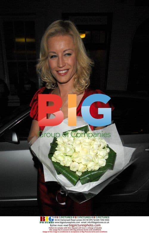 Denise Van Outen Arrives at Rent: Remixed Party