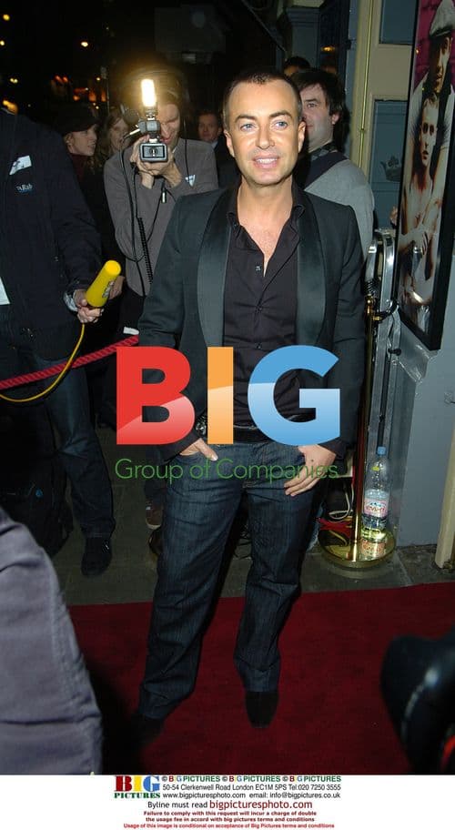 Julien MacDonald at 'Rent' Press Night