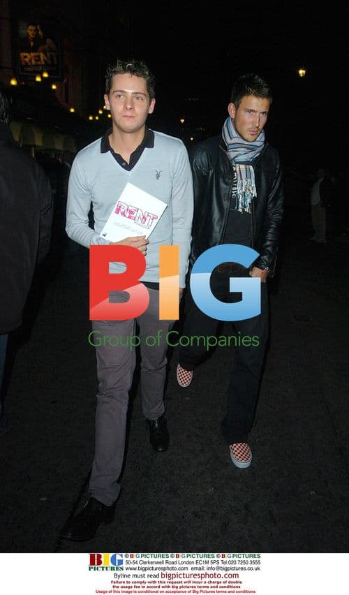 Chris Parker at 'Rent' Press Night