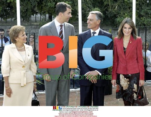 Princes of Asturias Lunch with Portuguese President