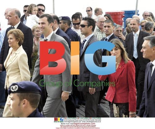 Princes of Asturias Lunch with Portuguese President