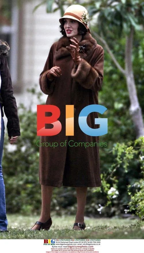 Angelina Jolie on Set of 'The Changeling'