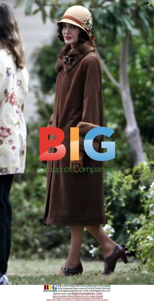 Angelina Jolie on set of 'The Changeling'