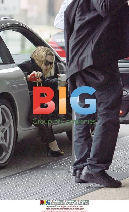Madonna and Male Friend Visit CAA Headquarters