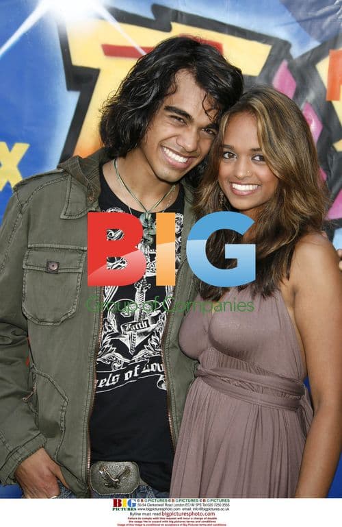 Sanjaya Malakar and sister at 2007 Teen Choice Awards