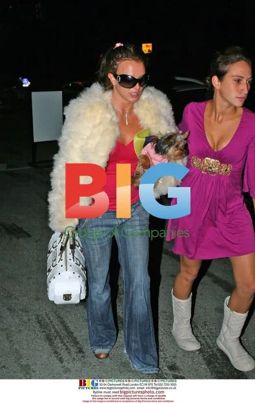 Britney Spears Leaves Pace Restaurant