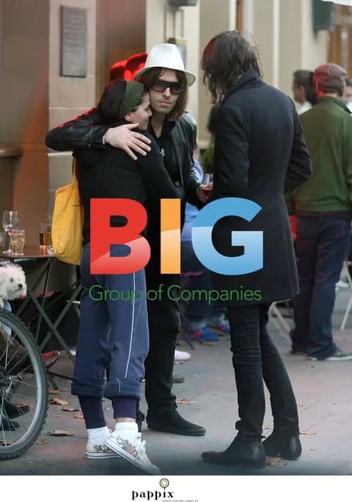 Liam Gallagher Surrounded by Friends