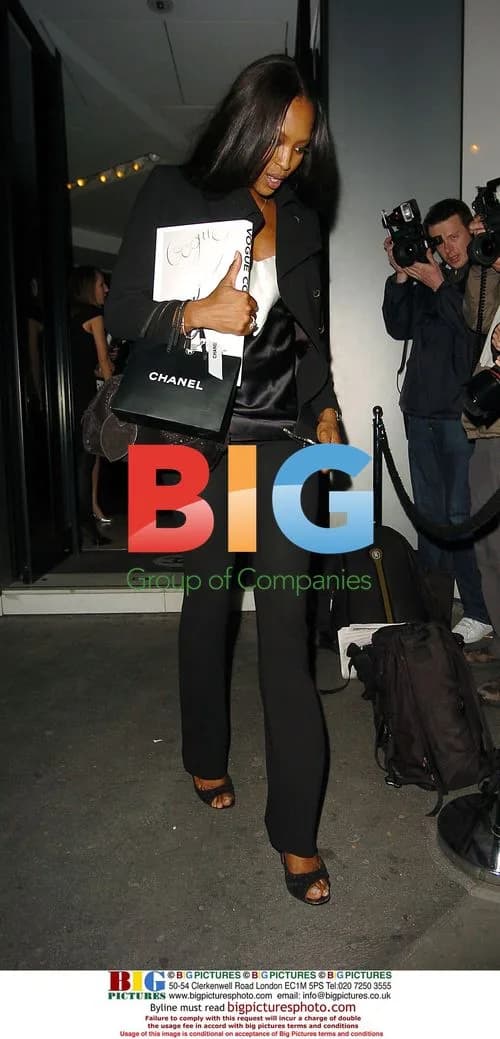 Naomi Campbell at Vogue Covers Launch