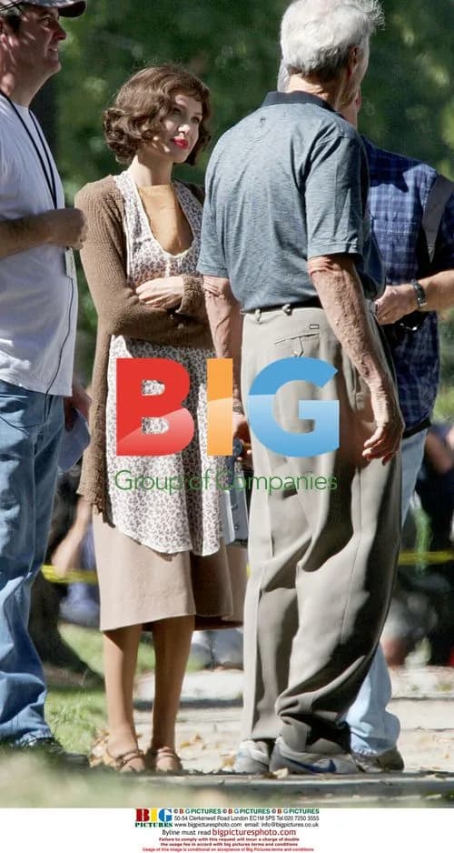 Angelina Jolie on "The Changeling" Set