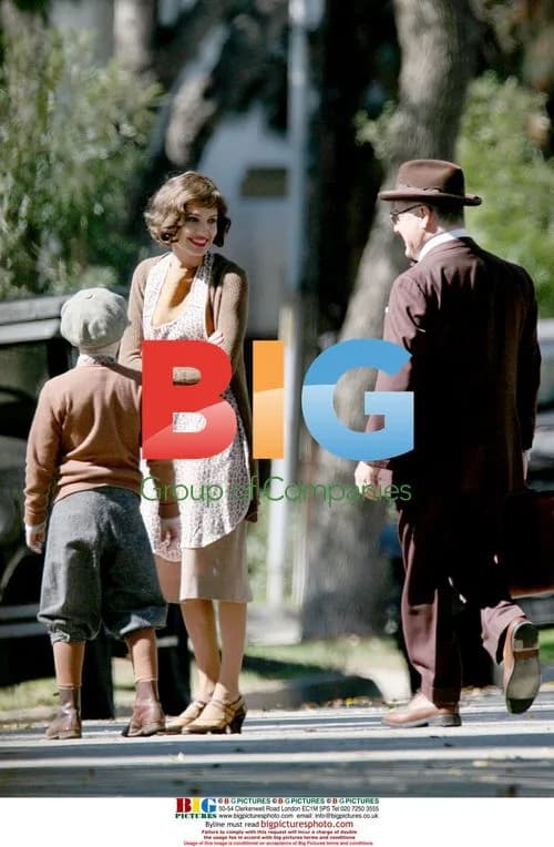 Angelina Jolie on Set of "The Changeling"