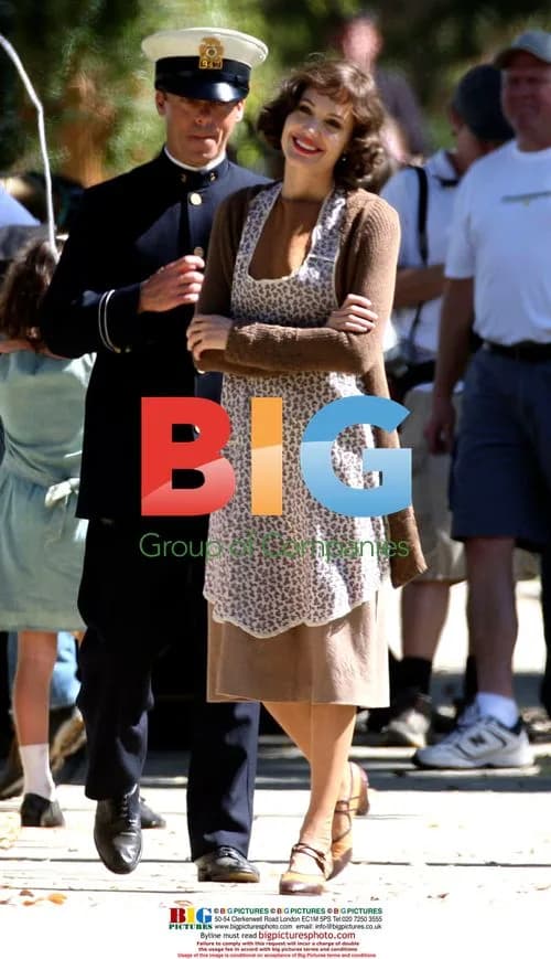 Angelina Jolie on the set of "The Changeling"