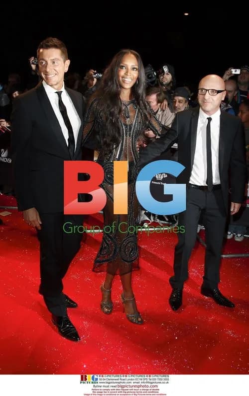 Naomi Campbell and Dolce & Gabbana at Swarovski Fashion Rocks