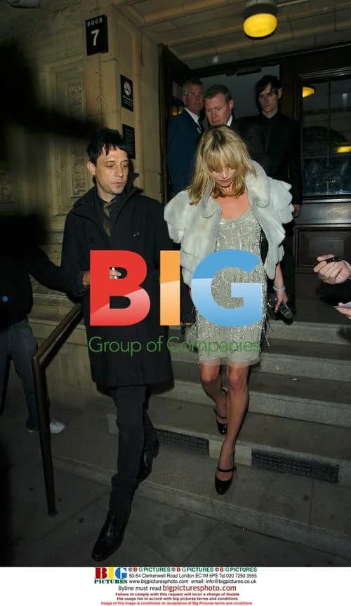 Kate Moss and Jamie Hince Leaving Fashion Rocks