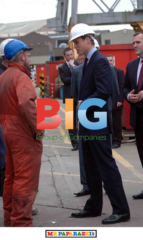 Prince William Visits BAE Systems in Glasgow