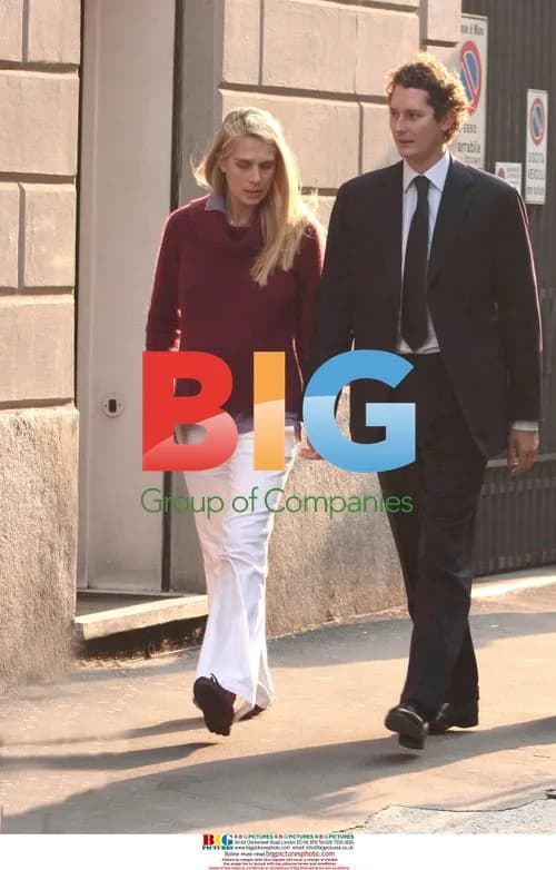 Jaki Elkann and Lavinia Borromeo Shopping in Milan