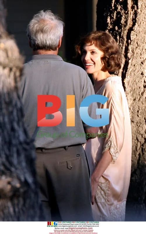 Angelina Jolie on the set of 'Changeling'