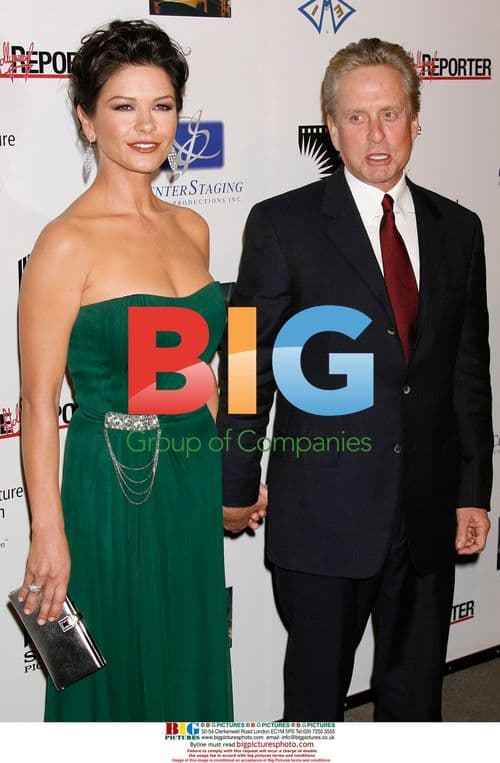 Catherine Zeta-Jones and Michael Douglas at 'A Fine Romance' Benefit