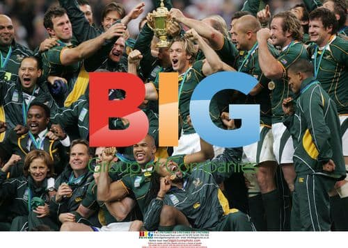 South Africa Rugby World Cup 2007 celebration