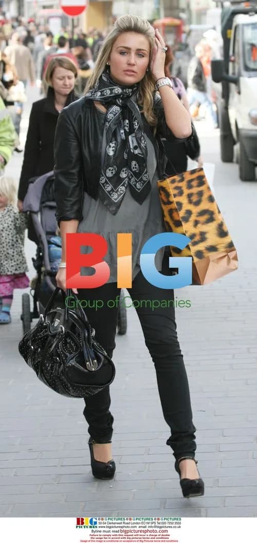 Alex Curran Shopping in Liverpool