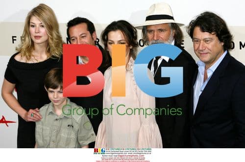 Rosamund Pike and cast at Rome Film Festival