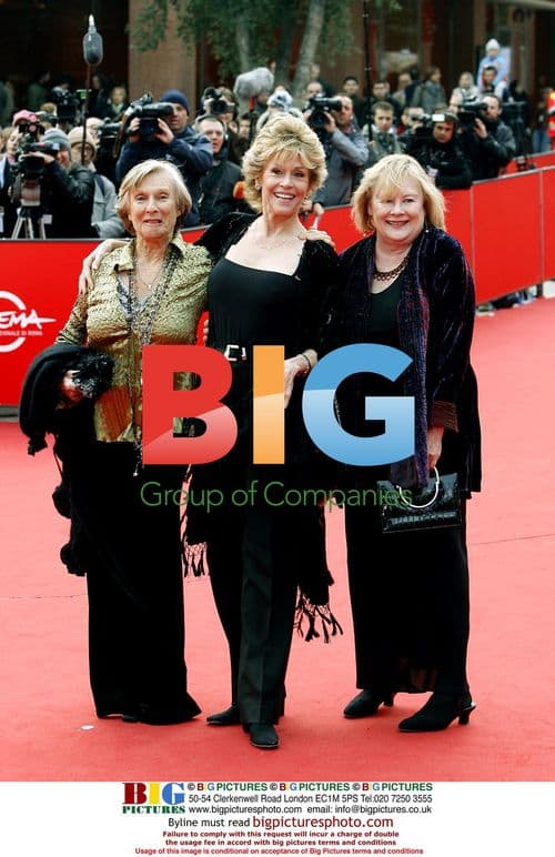 Cloris Leachman, Jane Fonda and Shirley Knight at Rome Film Festival