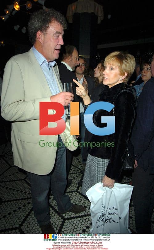 Jeremy Clarkson and Anne Robinson at Book Launch