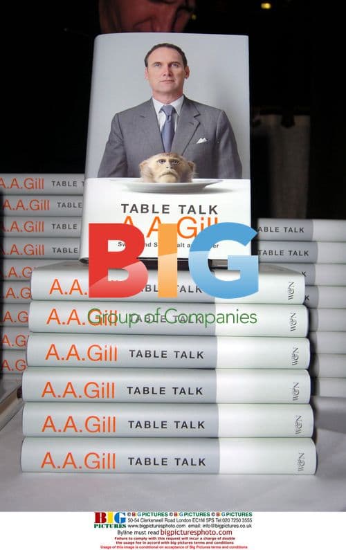 A.A. Gill 'Table Talk' Book Launch