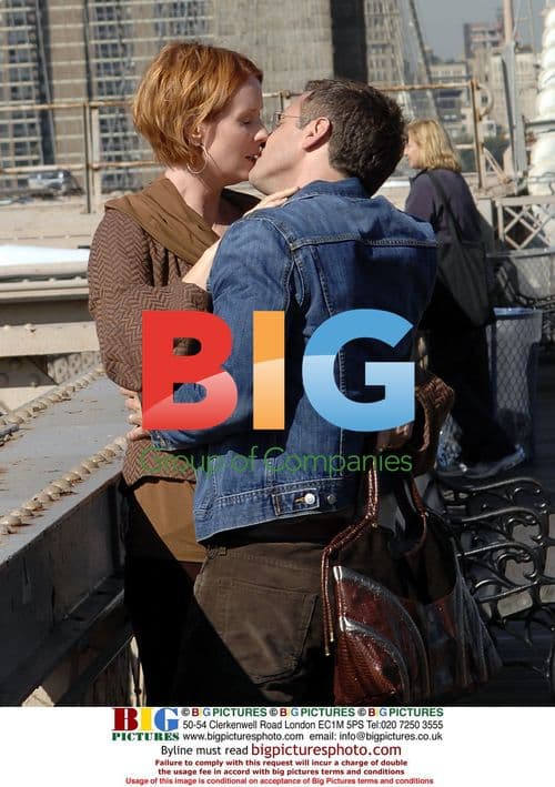 Cynthia Nixon on 'Sex and the City' movie set