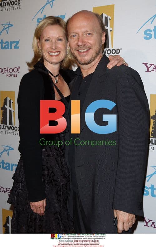 Paul Haggis and Wife at Hollywood Awards