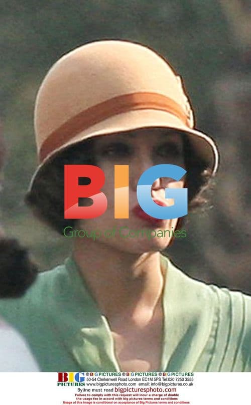 Angelina Jolie on set of 'The Changeling'