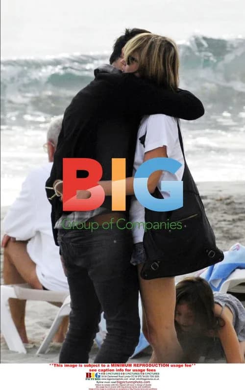 Kate Moss and Jamie Hince on Holiday