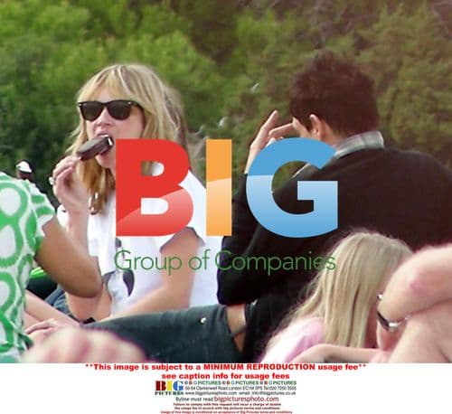 Kate Moss and Jamie Hince on Holiday