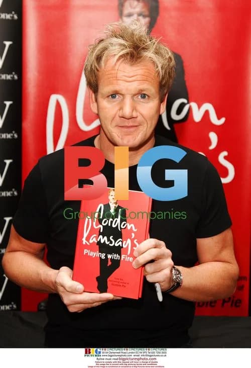 Gordon Ramsay signs new book at Waterstone's