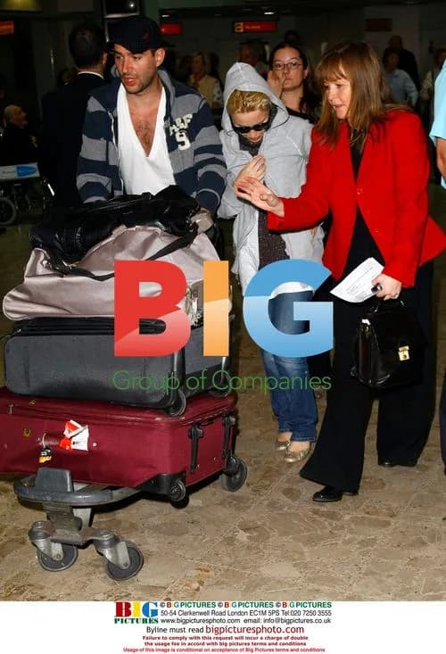 Kylie Minogue Arrives At Airport in London