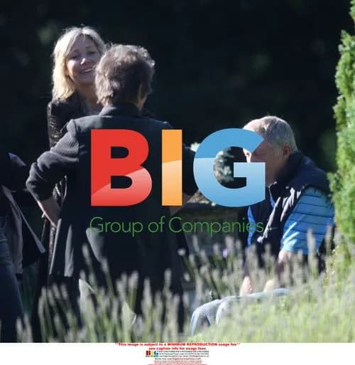 Chris Tarrant and Jane Bird in English Countryside