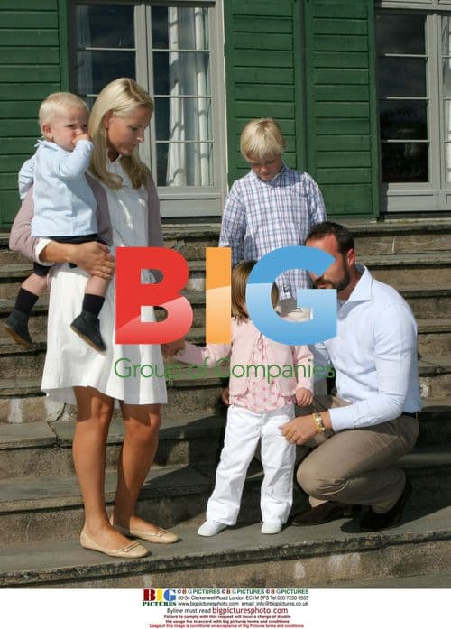 Norwegian Royal Family at Skaugum