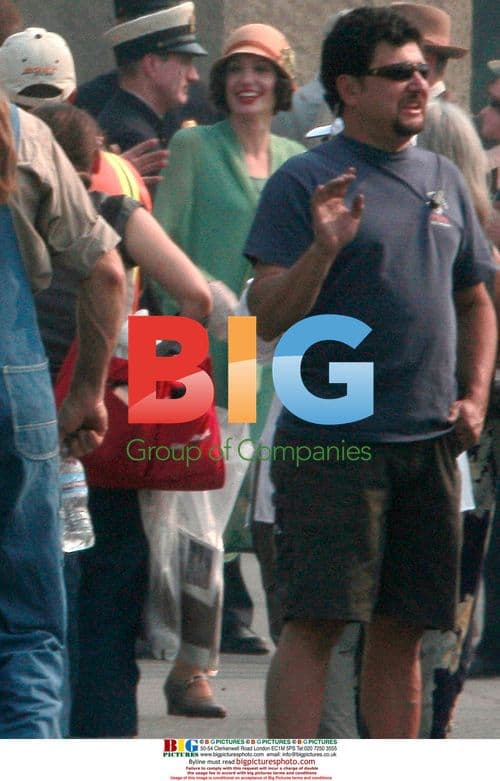 Angelina Jolie on The Changeling Set