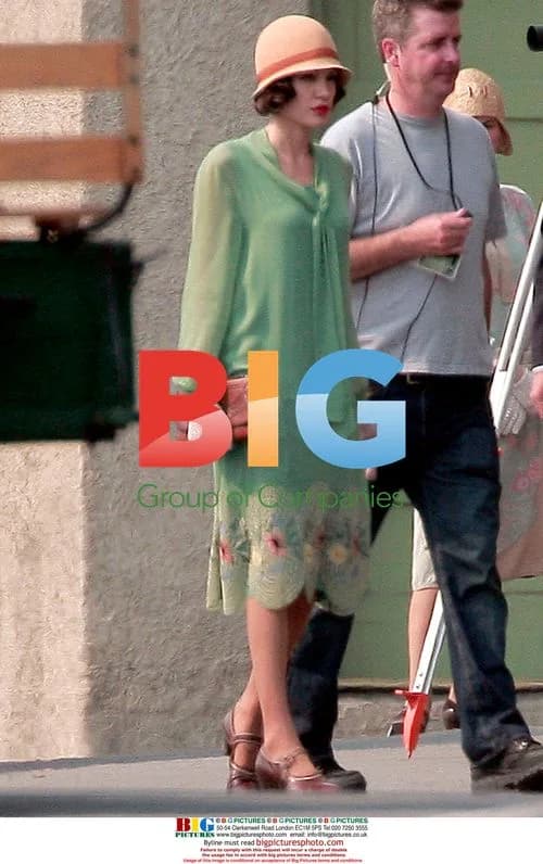Angelina Jolie on set of 'The Changeling'