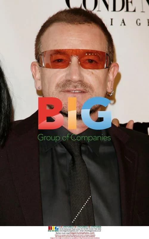 Bono Attends Black Ball Concert
