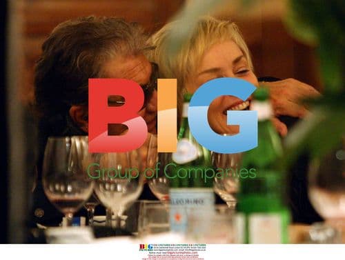 Sharon Stone and Roberto Cavalli Dinner in Rome