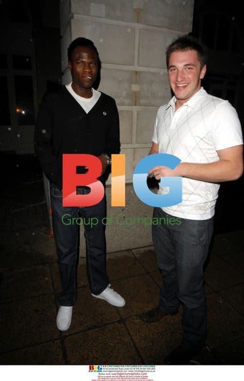 Liam McGough and Brian Below at Omega Fish Finger Launch